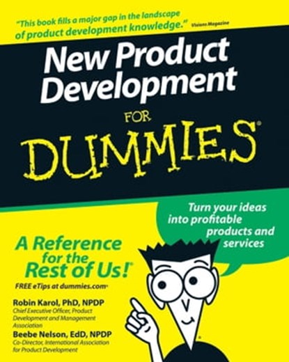 New Product Development For Dummies, Robin Karol ; Beebe Nelson - Ebook - 9781118051283