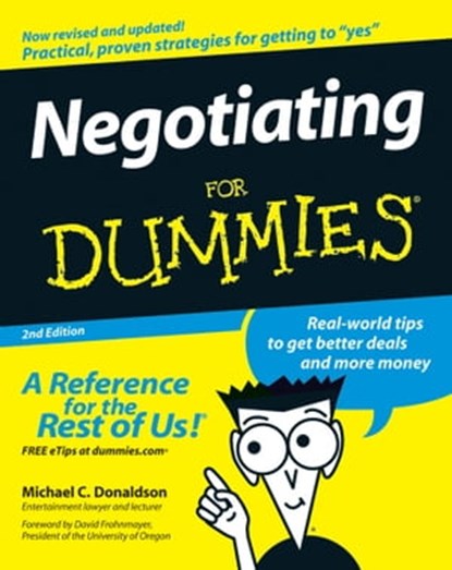 Negotiating For Dummies, Michael C. Donaldson - Ebook - 9781118068083