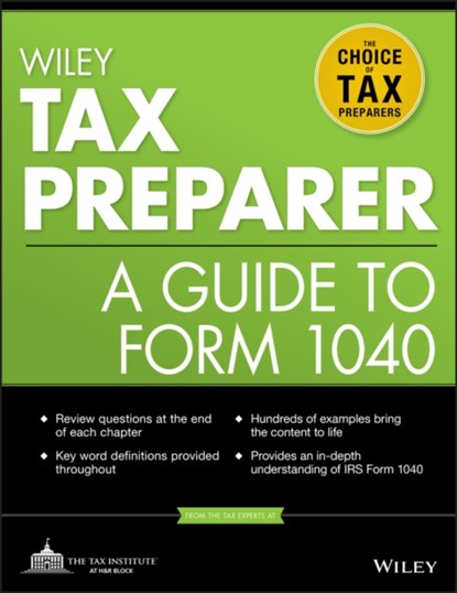 Wiley Tax Preparer, The Tax Institute at H&R Block - Paperback - 9781118072622