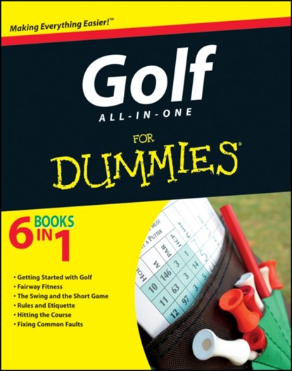 Golf All-in-One For Dummies, The Experts at Dummies - Paperback - 9781118115046