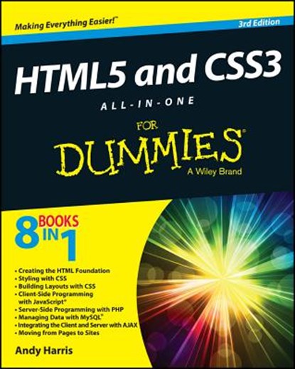 HTML5 and CSS3 All-in-One For Dummies, Andy Harris - Paperback - 9781118289389