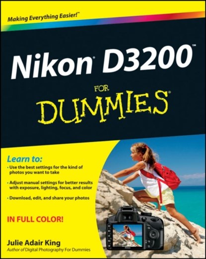 Nikon D3200 For Dummies, Julie Adair (Indianapolis King - Paperback - 9781118446836