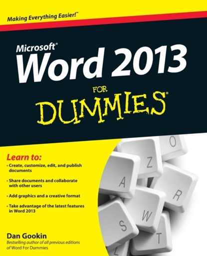 Word 2013 For Dummies, Dan (Coeur d'Alene Gookin - Paperback - 9781118491232