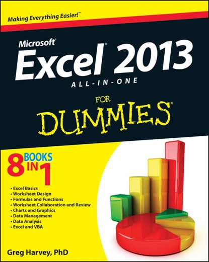 Excel 2013 All-in-One For Dummies, HARVEY,  G - Paperback - 9781118510100
