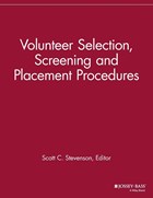 Volunteer Selection, Screening and Placement Procedures | Scott C. Stevenson | 