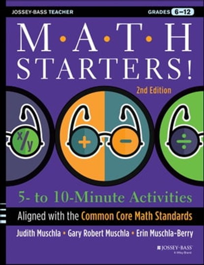 Math Starters, Judith A. Muschla ; Erin Muschla ; Gary R. Muschla - Ebook - 9781118690741