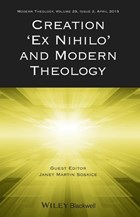 Creation "Ex Nihilo" and Modern Theology | Janet Soskice | 