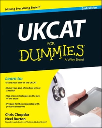 UKCAT For Dummies, Chris Chopdar ; Neel Burton - Ebook - 9781118770481