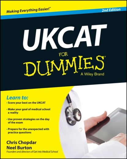 UKCAT For Dummies, Chris Chopdar ; Neel (The Warneford Hospital Burton - Paperback - 9781118770504