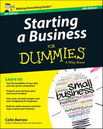 Starting a Business For Dummies, UK Edition, Colin Barrow - Ebook - 9781118837290