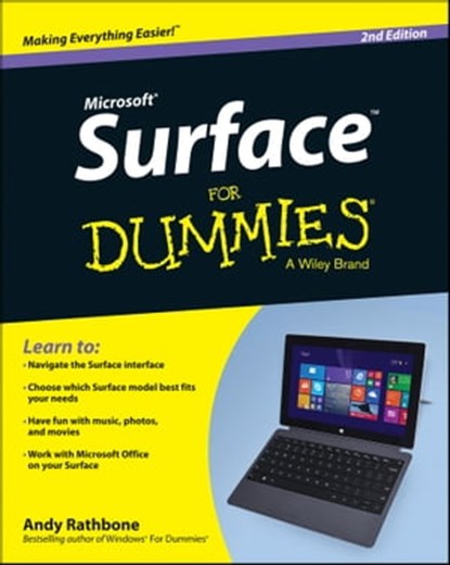 Surface For Dummies, Andy Rathbone - Ebook - 9781118898758