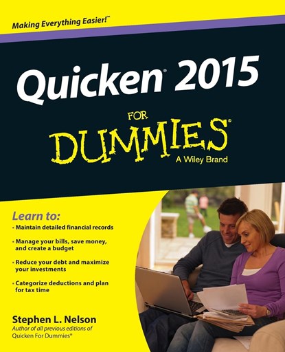 Quicken 2015 For Dummies, Stephen L. (Redmond Nelson - Paperback - 9781118920138
