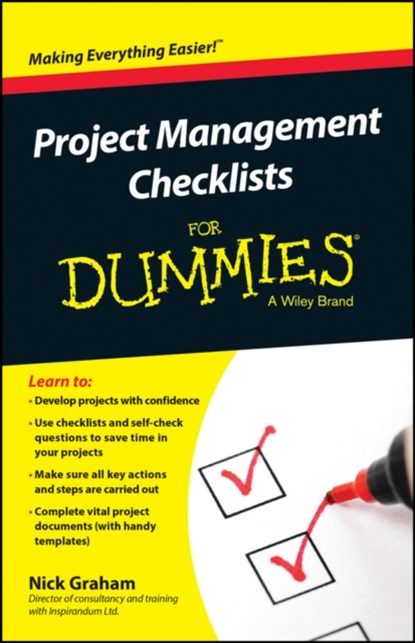 Project Management Checklists For Dummies, Nick (Inspirandum) Graham - Paperback - 9781118931431