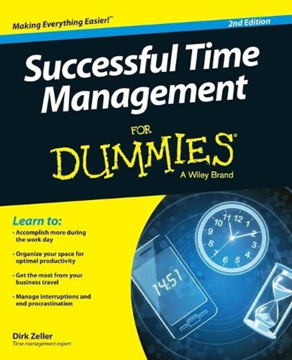 Successful Time Management For Dummies, Dirk Zeller - Paperback - 9781118982662
