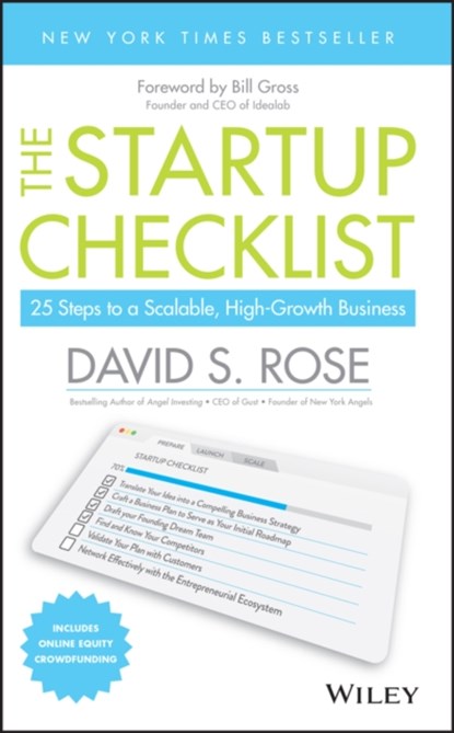 The Startup Checklist, David S. Rose - Gebonden - 9781119163794
