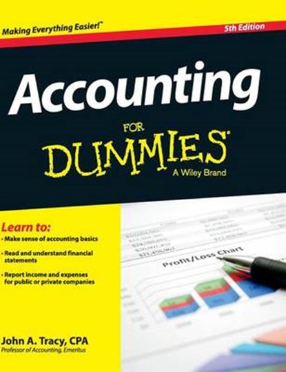 Accounting for Dummies, TRACY,  John A. - Gebonden - 9781119173762