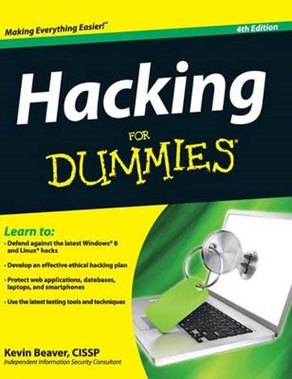 Hacking for Dummies, BEAVER,  Kevin - Gebonden - 9781119174714