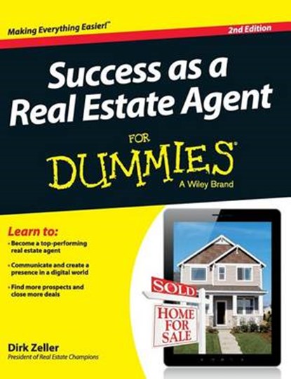 Success as a Real Estate Agent for Dummies, ZELLER,  Dirk - Gebonden - 9781119176008