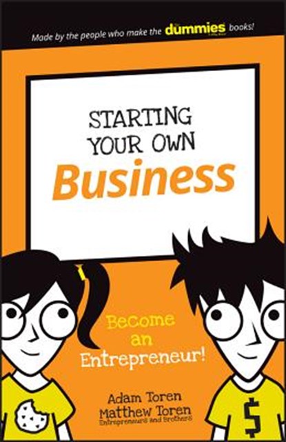 Starting Your Own Business, Adam Toren ; Matthew Toren - Paperback - 9781119271642