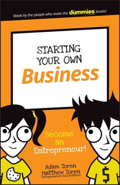 Starting Your Own Business, Adam Toren ; Matthew Toren - Ebook - 9781119271789