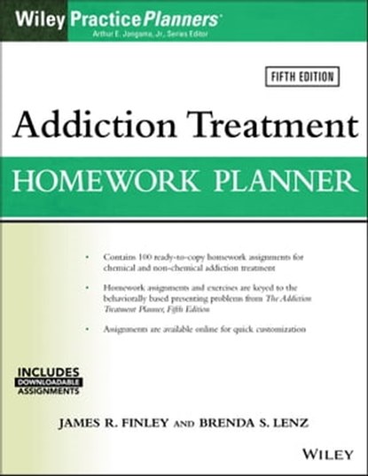 Addiction Treatment Homework Planner, David J. Berghuis - Ebook - 9781119278061
