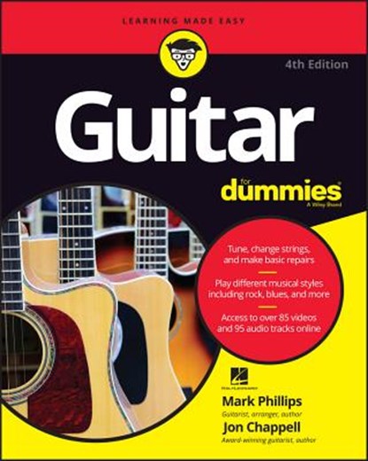 Guitar For Dummies, Mark Phillips ; Jon Chappell ; Hal Leonard Corporation - Paperback - 9781119293354