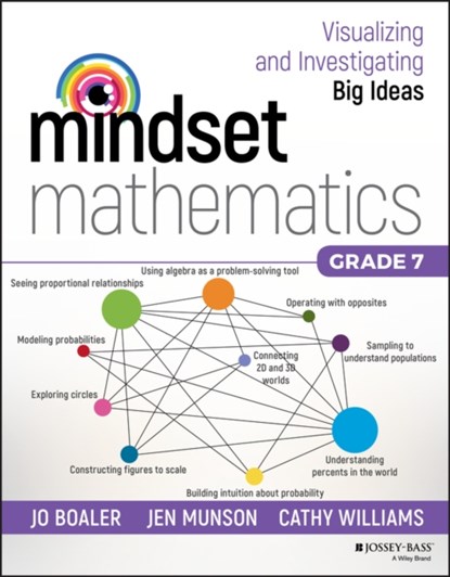 Mindset Mathematics: Visualizing and Investigating Big Ideas, Grade 7, Jo Boaler ; Jen Munson ; Cathy Williams - Paperback - 9781119357919