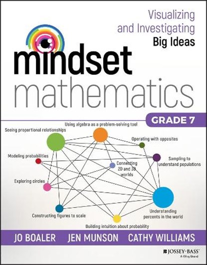 Mindset Mathematics: Visualizing and Investigating Big Ideas, Grade 7, Jo Boaler ; Jen Munson ; Cathy Williams - Paperback - 9781119357919
