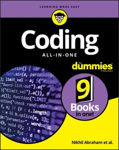 Coding All-in-One For Dummies, N Abraham - Paperback - 9781119363026