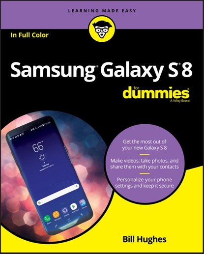 Samsung Galaxy S8 For Dummies, HUGHES,  Bill - Paperback - 9781119382232