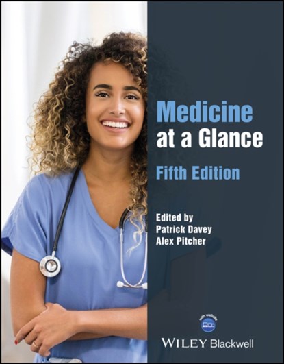 Medicine at a Glance, PATRICK (NORTHAMPTON GENERAL HOSPITAL; UNIVERSITY OF OXFORD) DAVEY ; ALEX (OXFORD UNIVERSITY HOSPITALS NHS FOUNDATION TRUST; NEW COLLEGE,  Oxford) Pitcher - Paperback - 9781119430490