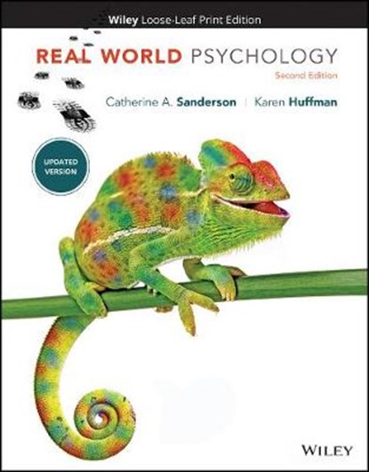 Real World Psychology, SANDERSON,  Catherine A. ; Huffman, Karen - Losbladig - 9781119444183