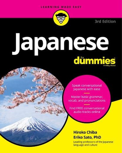 Japanese For Dummies, Hiroko M. Chiba ; Eriko Sato - Paperback - 9781119475408