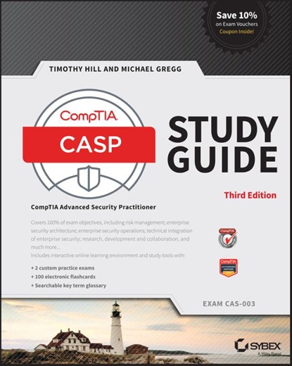 CASP+ CompTIA Advanced Security Practitioner Study Guide, PARKER,  Jeff T. ; Gregg, Michael - Paperback - 9781119477648