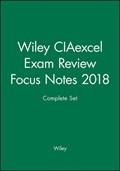 Wiley CIAexcel Exam Review Focus Notes 2018 Complete Set | Wiley | 