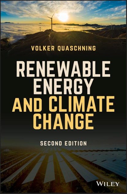 Renewable Energy and Climate Change, 2nd Edition, QUASCHNING,  Volker V. - Overig - 9781119514909