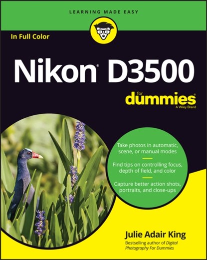 Nikon D3500 For Dummies, Julie Adair (Indianapolis King - Paperback - 9781119561835