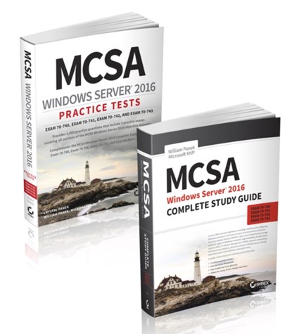 MCSA Windows Server 2016 Complete Certification Kit, William Panek ; Crystal Panek - Paperback - 9781119633631