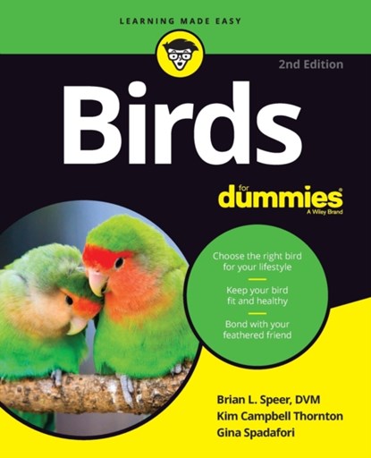 Birds For Dummies, Brian L. Speer ; Kim Campbell Thornton ; Gina Spadafori - Paperback - 9781119643227