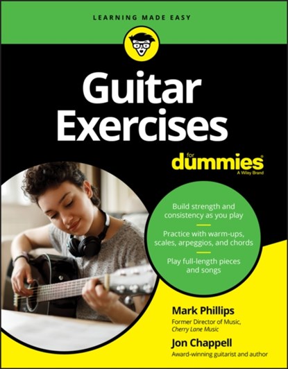 Guitar Exercises For Dummies, Mark Phillips ; Jon Chappell - Paperback - 9781119694564