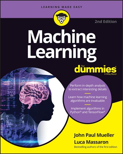 Machine Learning For Dummies, John Paul Mueller ; Luca Massaron - Paperback - 9781119724018