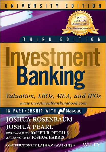Investment Banking, Joshua Rosenbaum ; Joshua Pearl - Paperback - 9781119823377