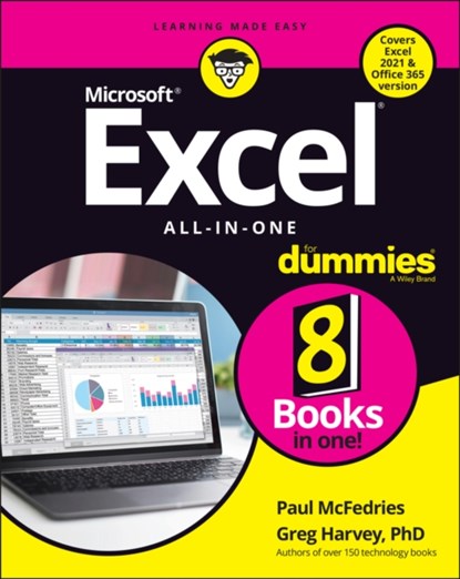 Excel All-in-One For Dummies, Paul McFedries ; Greg Harvey - Paperback - 9781119830726