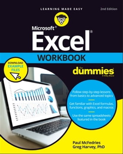 Excel Workbook For Dummies, Paul McFedries ; Greg Harvey - Ebook - 9781119832171