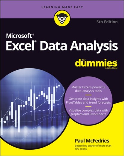 Excel Data Analysis For Dummies, Paul McFedries - Paperback - 9781119844426