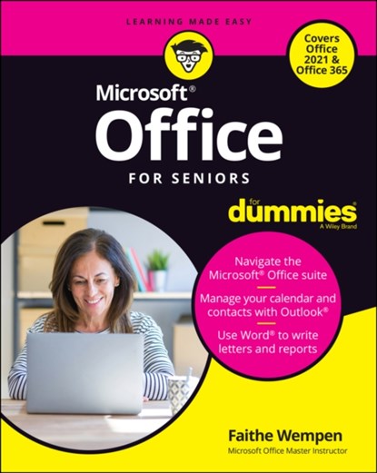 Office For Seniors For Dummies, Faithe (Computer Support Technician and Trainer) Wempen - Paperback - 9781119844570