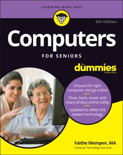 Computers For Seniors For Dummies, Faithe (Computer Support Technician and Trainer) Wempen - Paperback - 9781119849605