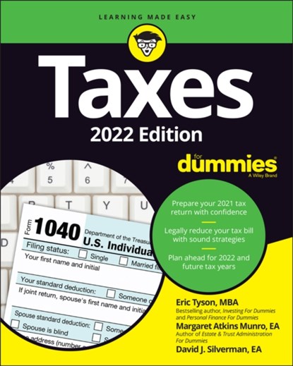 Taxes For Dummies, Eric Tyson ; Margaret Atkins Munro ; David J. Silverman - Paperback - 9781119858454