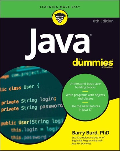 Java For Dummies, Barry (Drew University Burd - Paperback - 9781119861645
