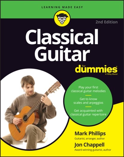 Classical Guitar For Dummies, Jon Chappell ; Mark Phillips - Paperback - 9781119873020